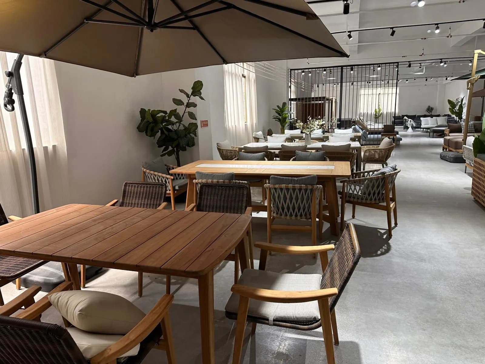 Mid-Century Dining Table — Wood